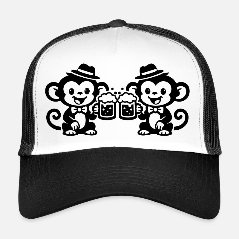 Monkey Beer Team Trucker Cap