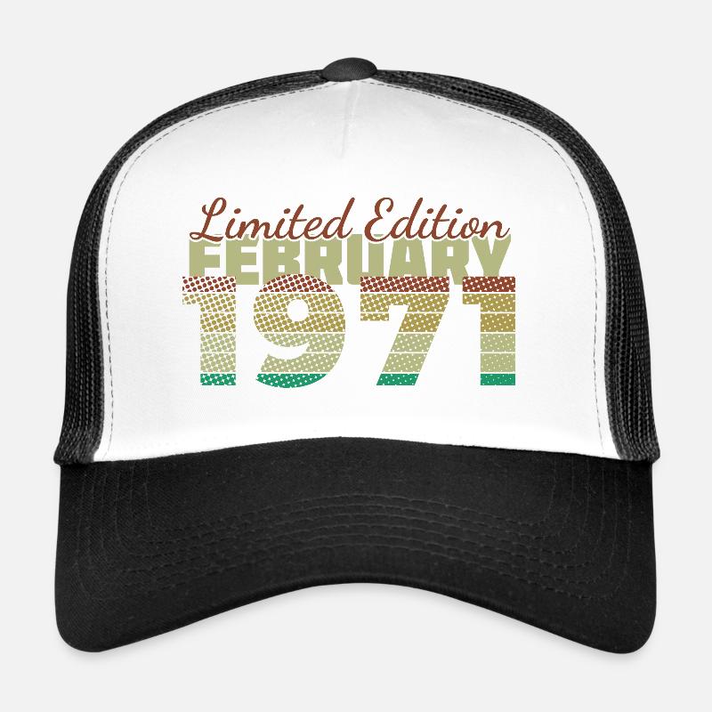 55e anniversaire Édition Limitée (SCR) 02/1971 Casquette trucker 