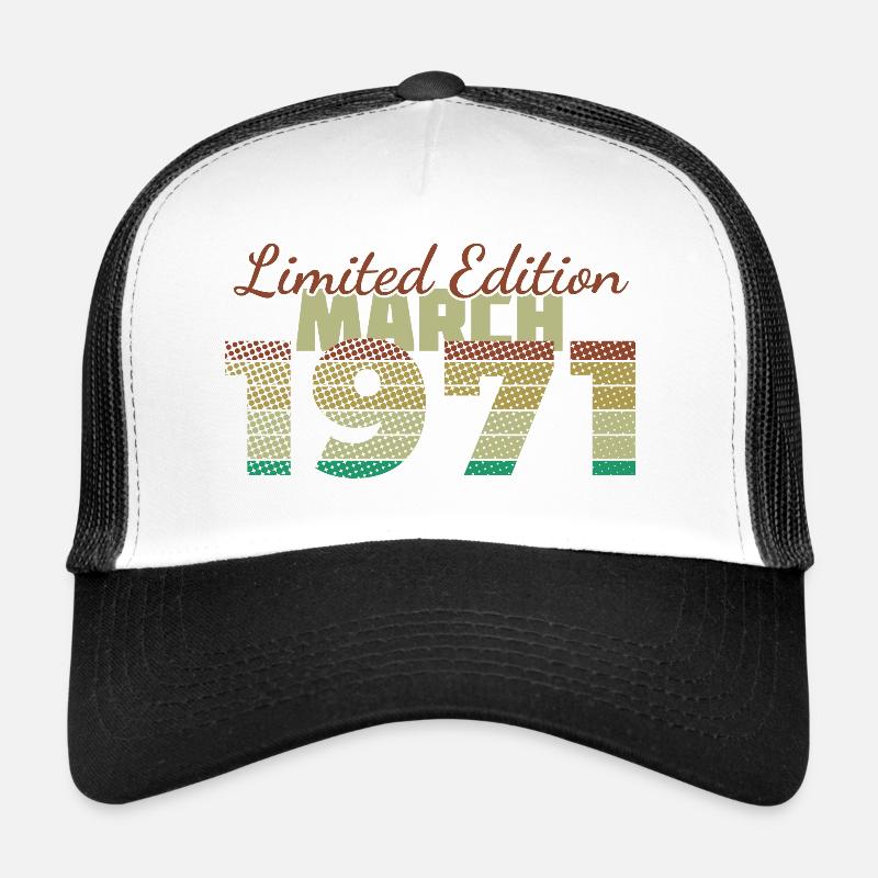 55e anniversaire Édition Limitée (SCR) 03/1971 Casquette trucker 