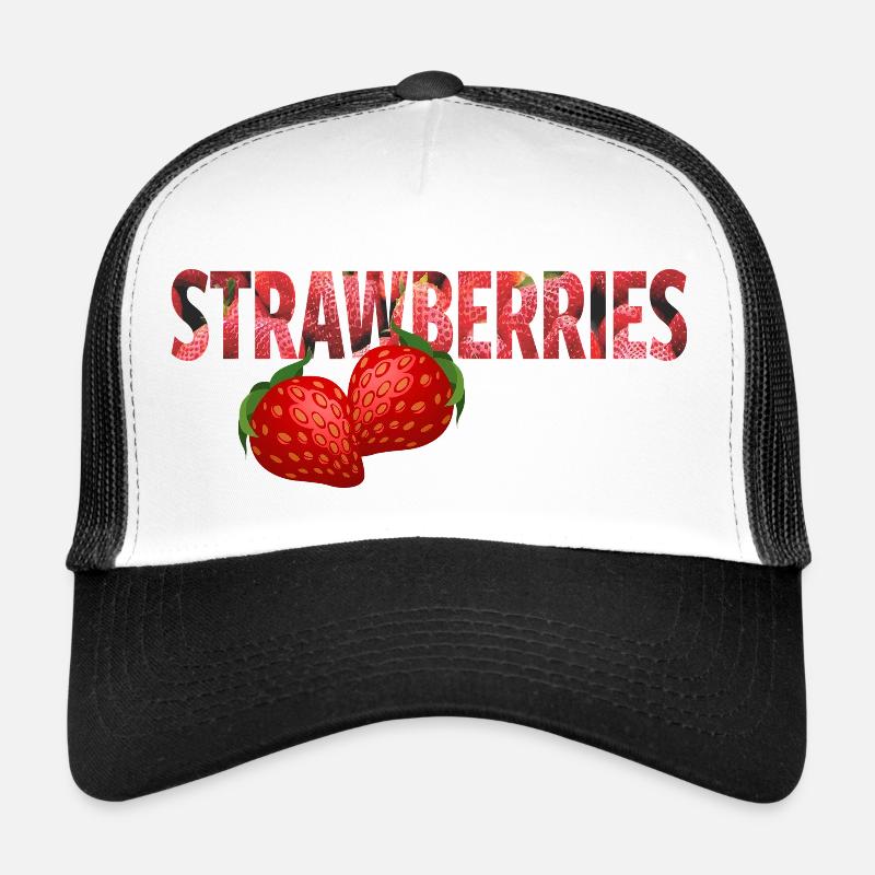 Fraises Casquette trucker 