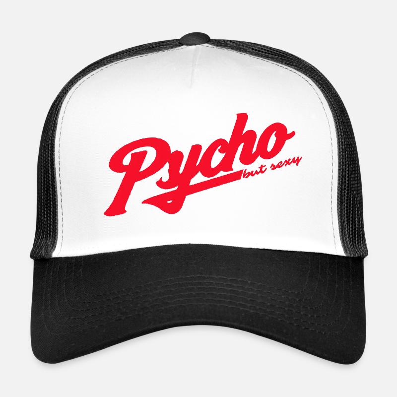 Psycho Retro Script Logo Trucker Cap