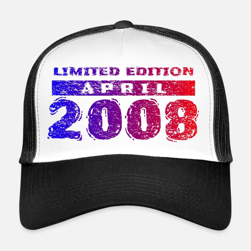 18e anniversaire Édition Limitée 04/2008 Casquette trucker 