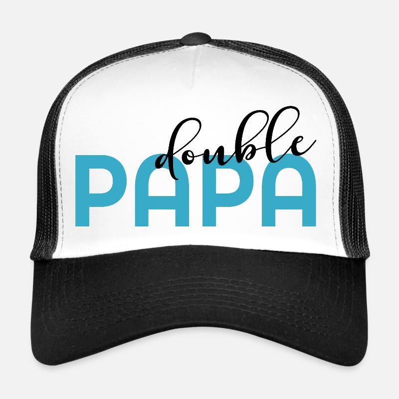 Papa de deux Enfants Casquette trucker 