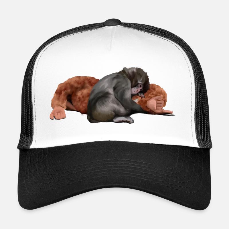 Punch - le singe Casquette trucker 