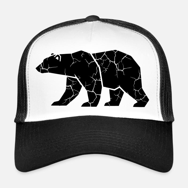 Bear Ripps Grunge Silhouette Casquette trucker 