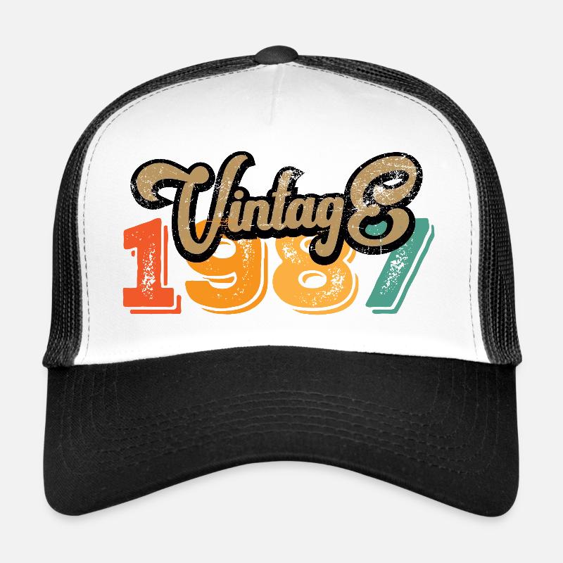 Millésime 1987 Casquette trucker 