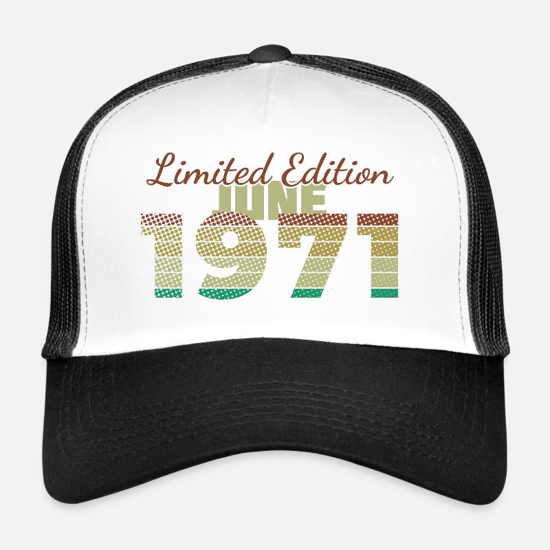 55e anniversaire Édition Limitée (SCR) 06/1971 Casquette trucker 