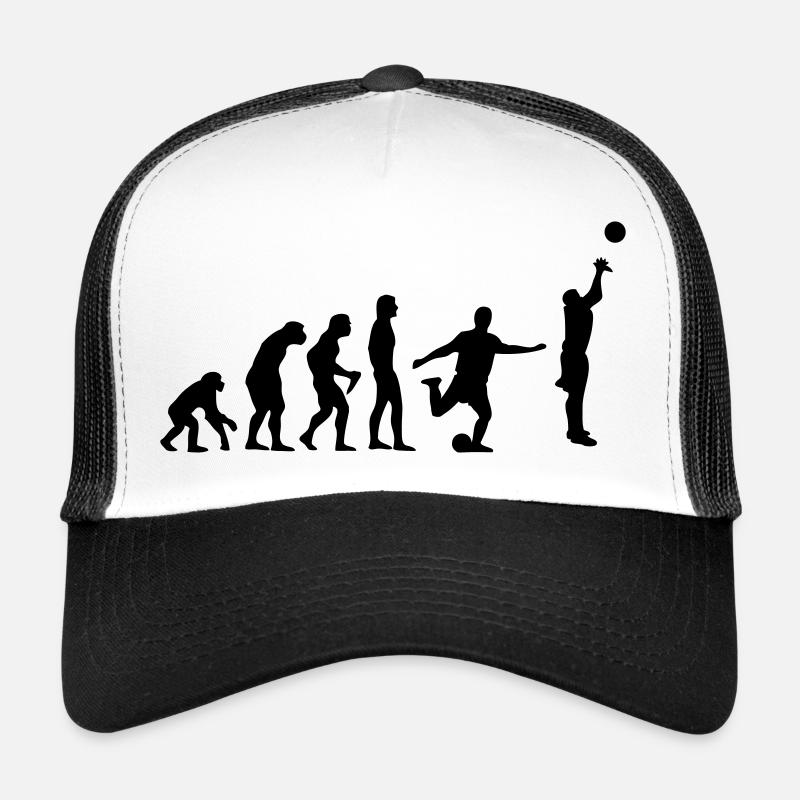 Basket-ball Evolution Basketball Basket - Casquette trucker  - blanc/noir