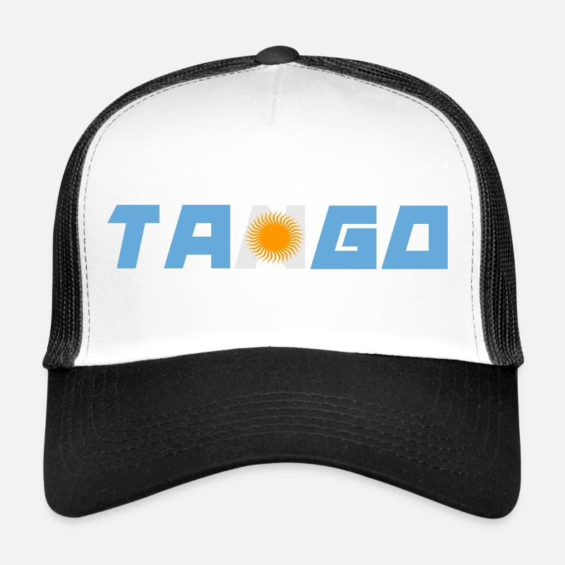 Tango - Trucker Cap - Weiß/Schwarz