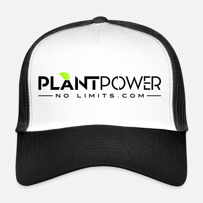 Plant Power - No Limits - Trucker Cap - white/black
