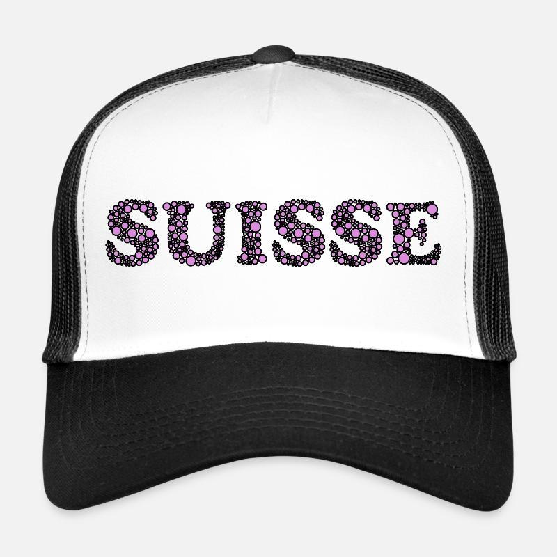 SUISSE Casquette trucker 