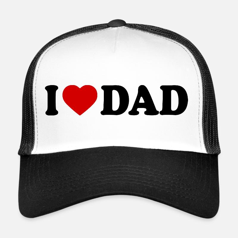 I love dad Trucker Cap