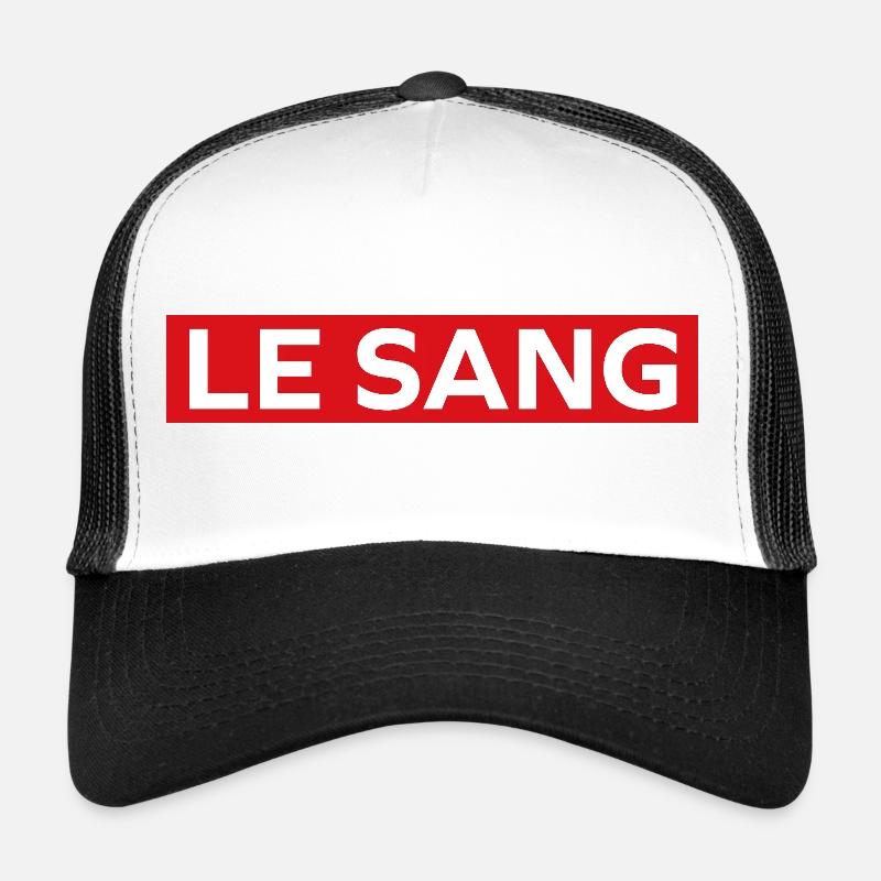 le sang Casquette trucker 