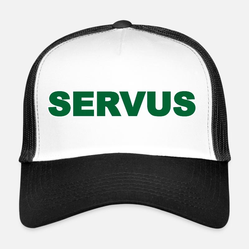 Servus - Trucker Cap - white/black