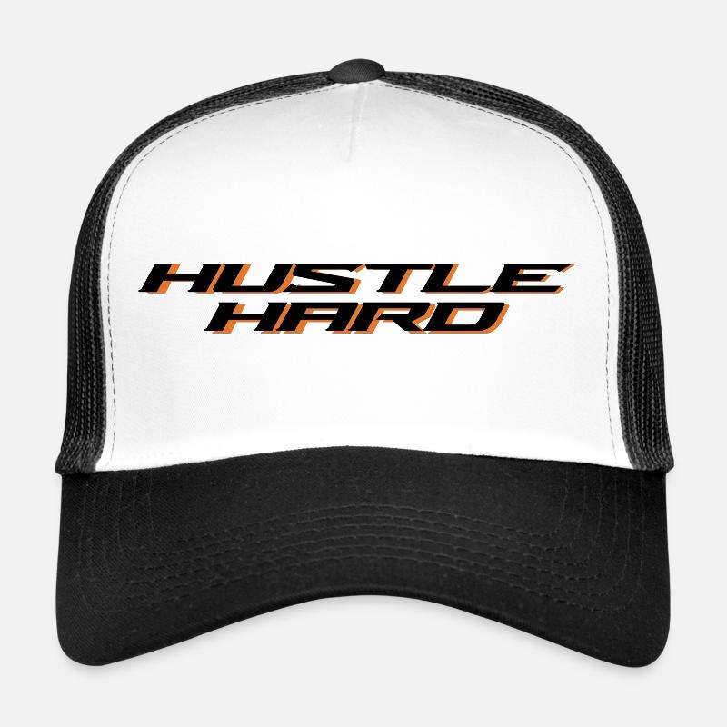 HUSTLE HARD Trucker Cap