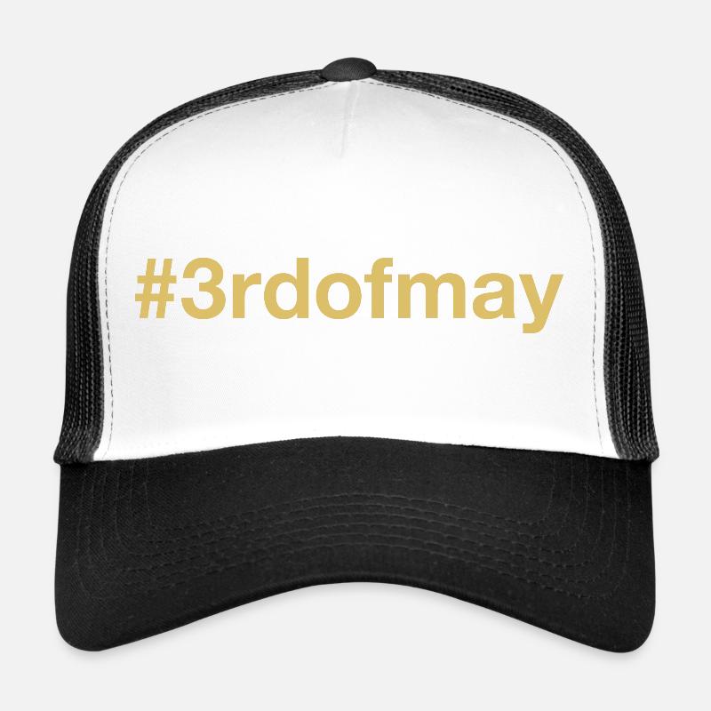 né le 3 mai Anniversaire anniversaire Casquette trucker 