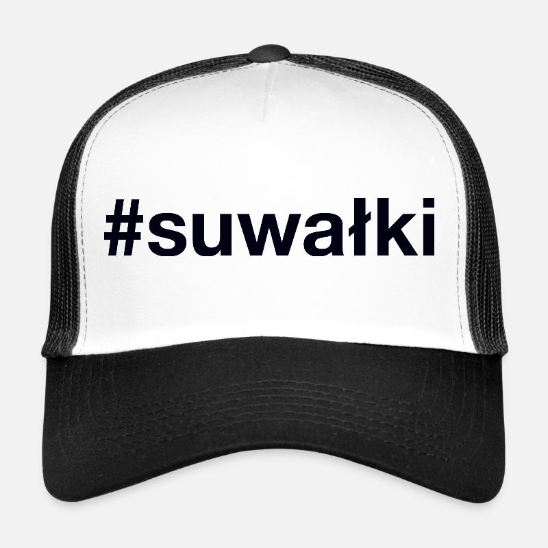 Suwalki Polska Polen Hashtag Trucker Cap