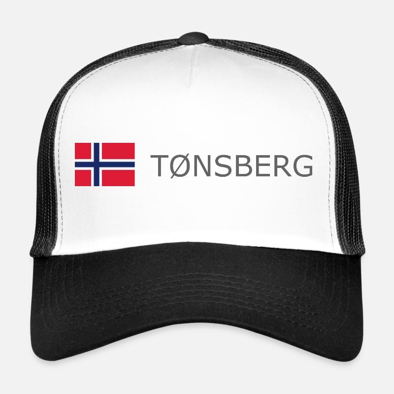 Drapeau de la Norvège - Tonsberg - Norge - Norwegen Casquette trucker 
