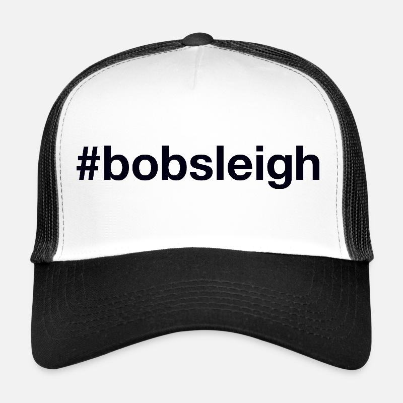 Bobsleigh Bobfahren Hashtag Trucker Cap