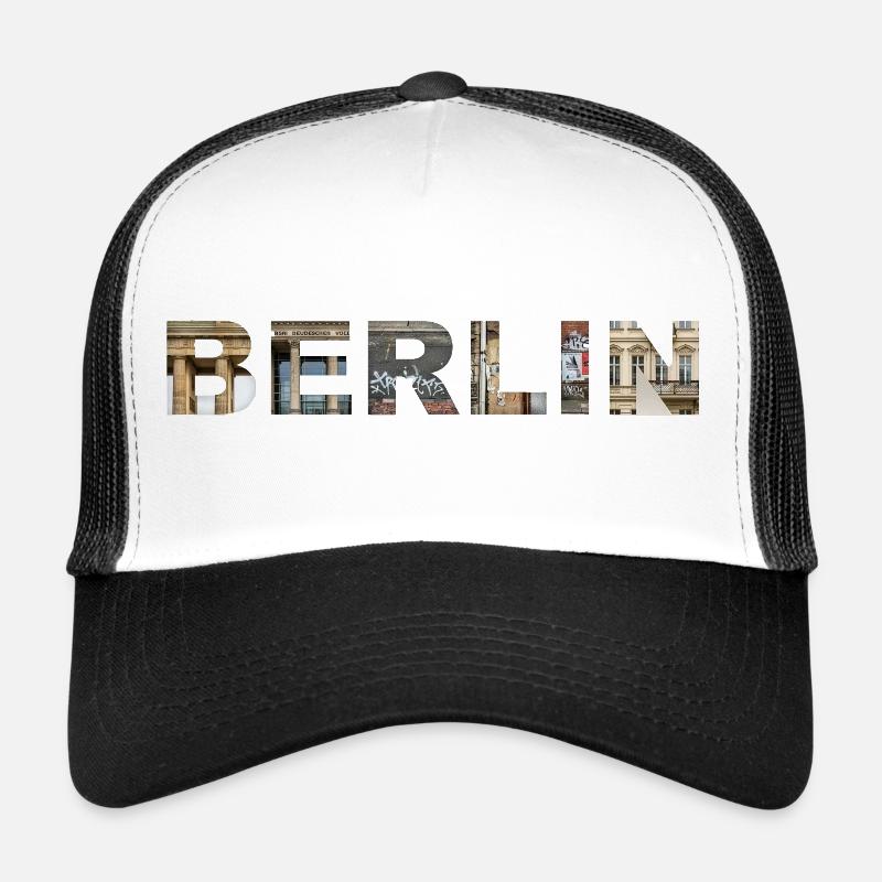 BERLIN – Urban Architectural Lettering Trucker Cap