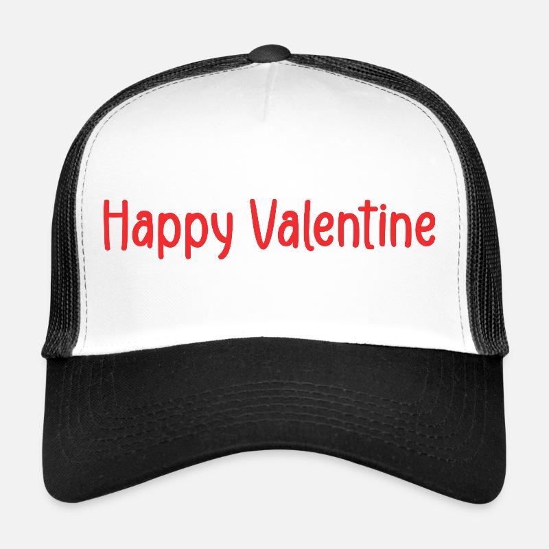 happy valentine Casquette trucker 