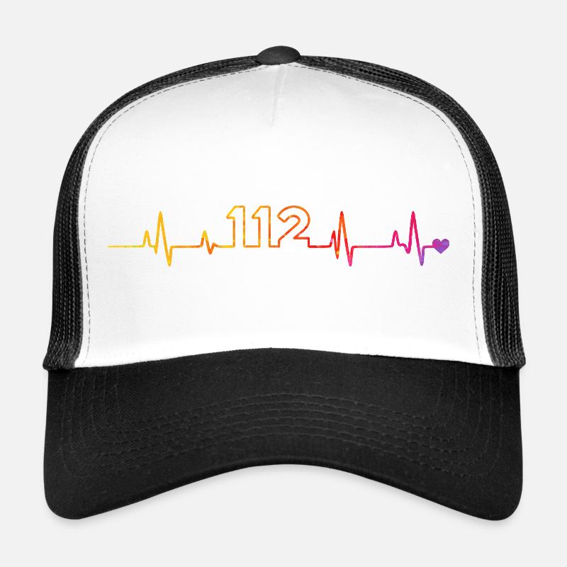 Brigade des pompiers 112 Casquette trucker 