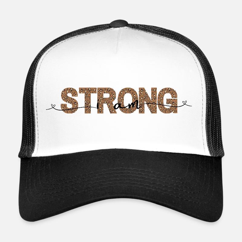 Impression de police Leopard STRONG Casquette trucker 
