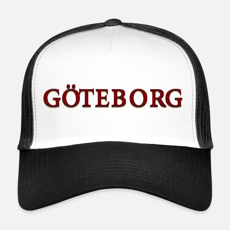 Göteborg Rouge-bleu Casquette trucker 