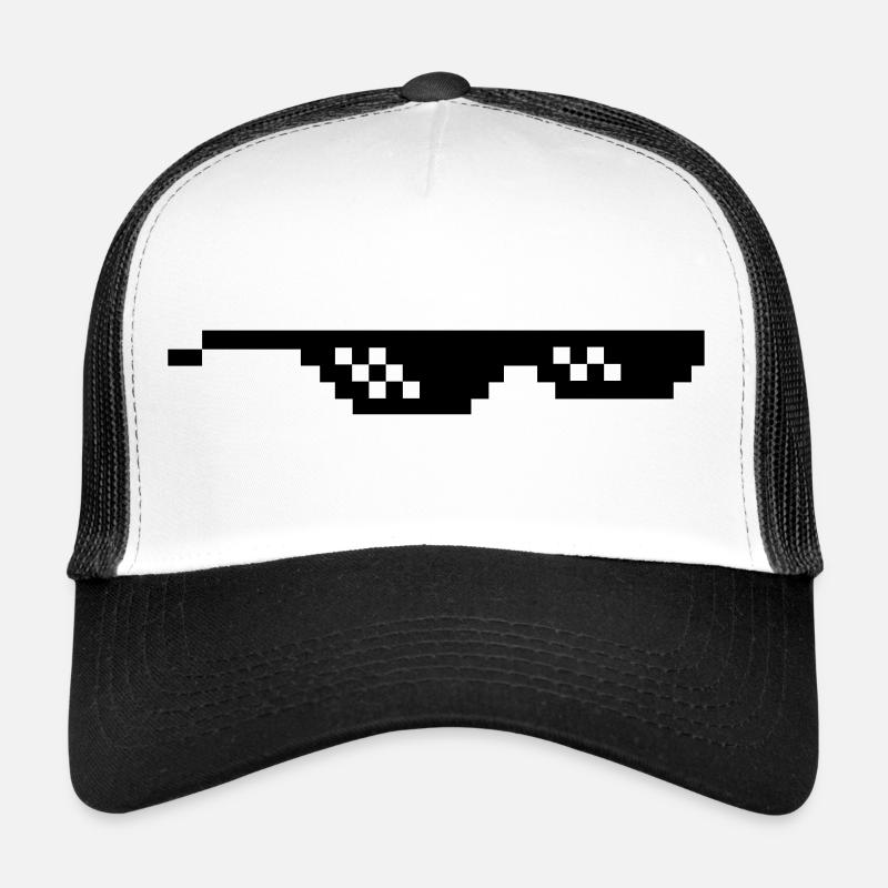 Deal with it Sonnenbrille Pixelbrille Trucker Cap
