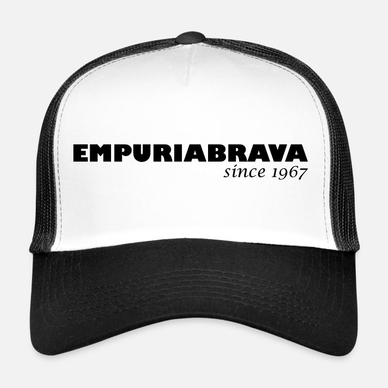 Empuriabrava since 1967 - Trucker Cap - Weiß/Schwarz