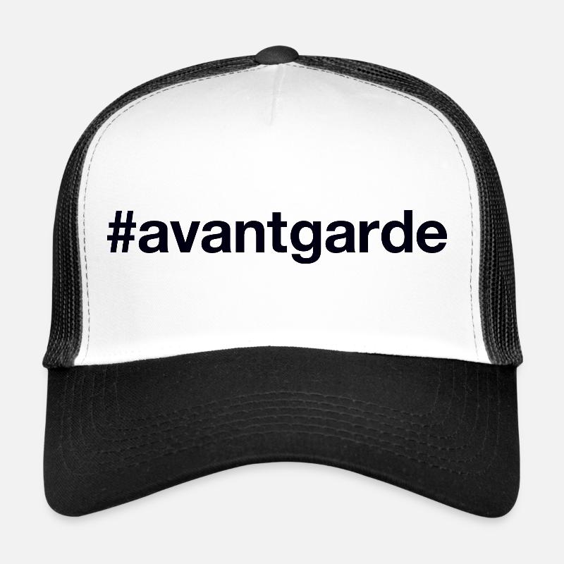 AVANT-GARDE - Trucker Cap - white/black