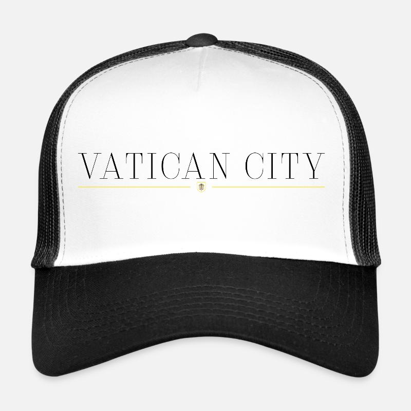 T-shirt de design de style de la Cité du Vatican Casquette trucker 