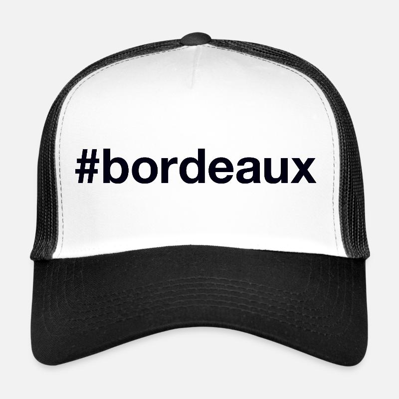 BORDEAUX Hashtag Trucker Cap