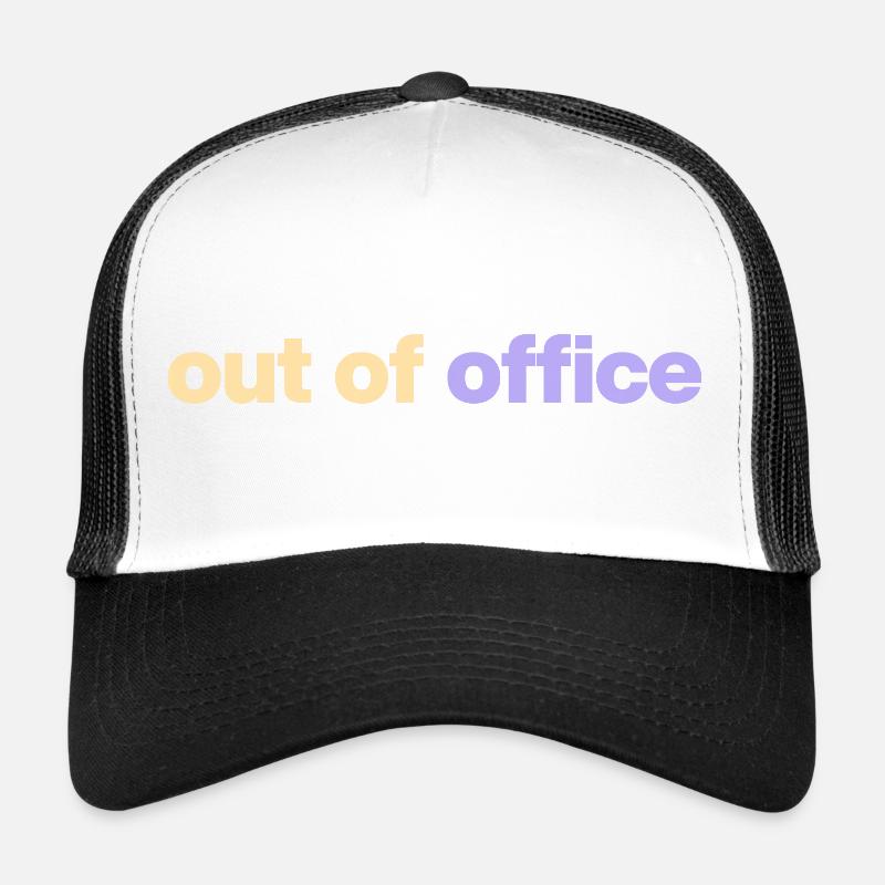 Absent du bureau Casquette trucker 