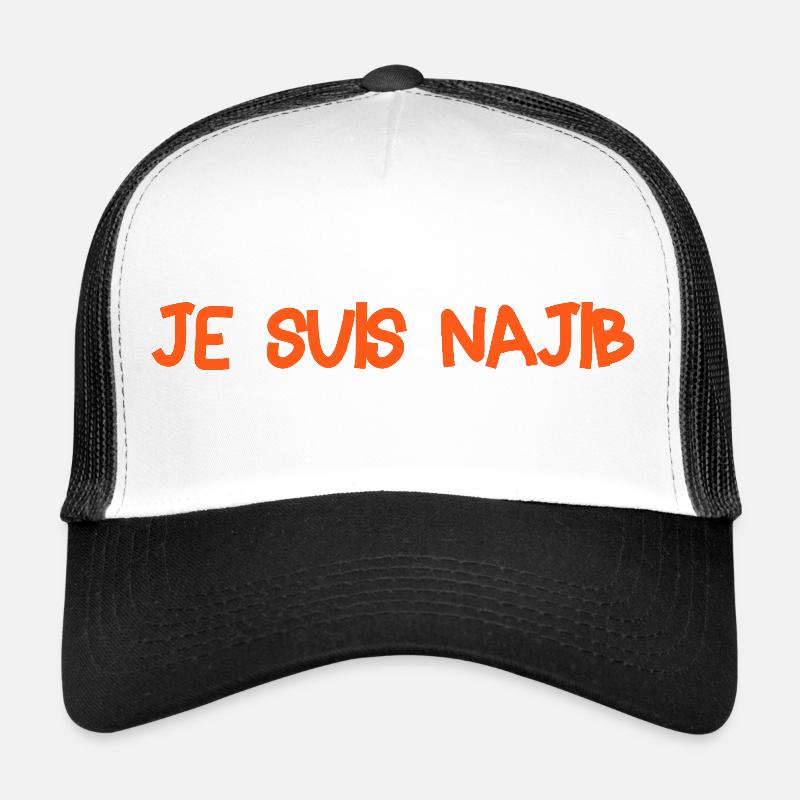 Koko - Trucker Cap - Weiß/Schwarz