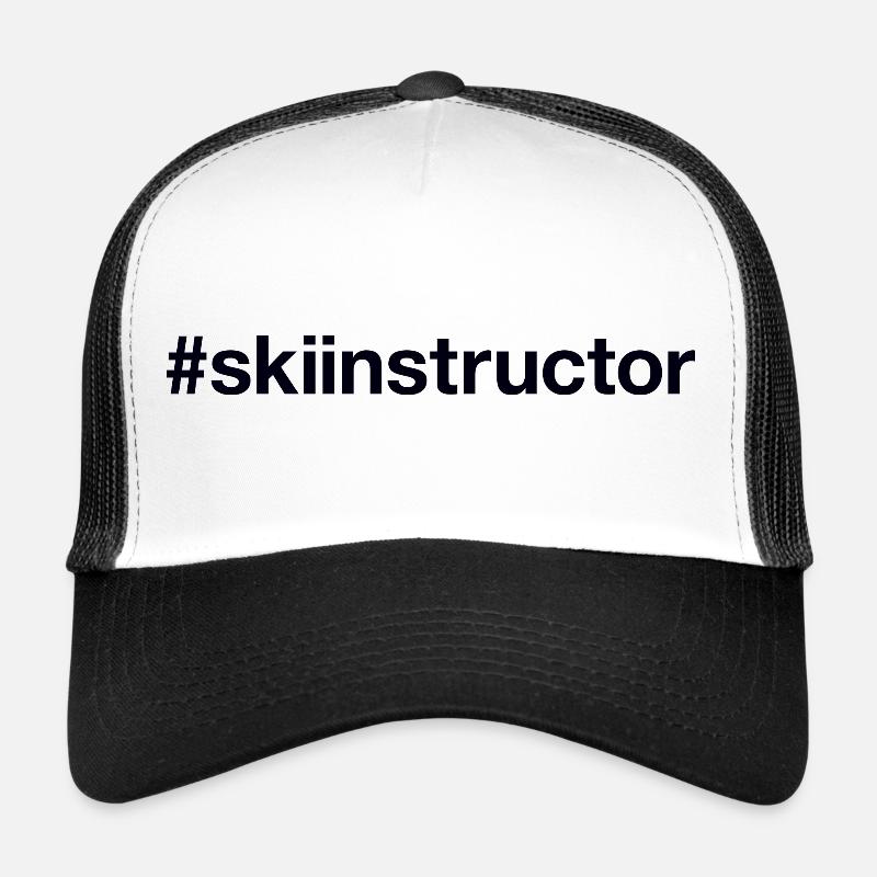 SKI INSTRUCTOR Hashtag Trucker Cap