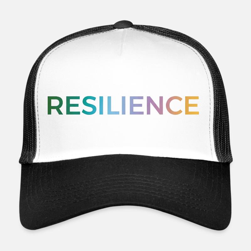 Typo de gradient de résilience Casquette trucker 