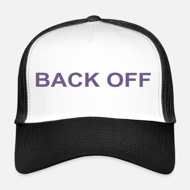 Recule, drôle de dicton. Casquette trucker 