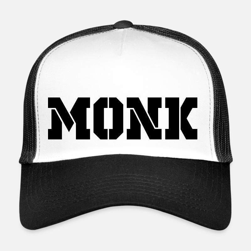 MONK black Trucker Cap