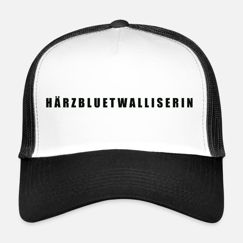 Härzbluetvaliserin Valais Casquette trucker 