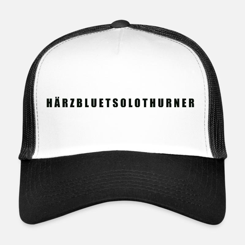 Härzbluetsolothurn Canton de Soleure Casquette trucker 
