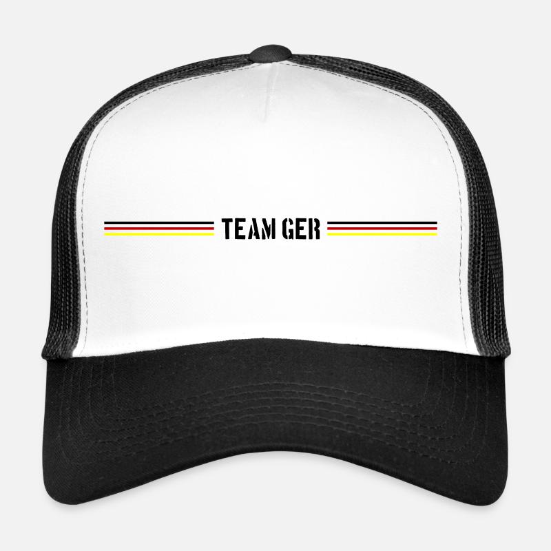 Drapeau de l’Allemagne Casquette trucker 