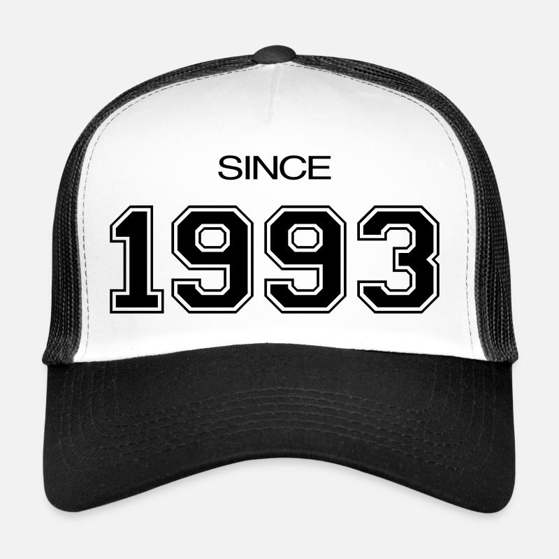 Depuis 1993 année de naissance ou d'évènement Casquette trucker 