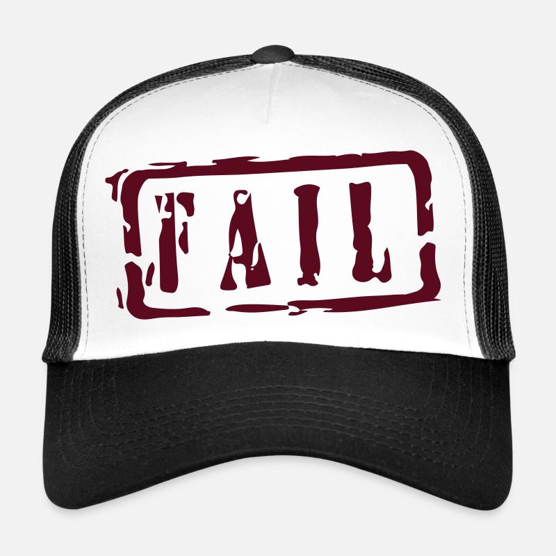 fail writing Casquette trucker 