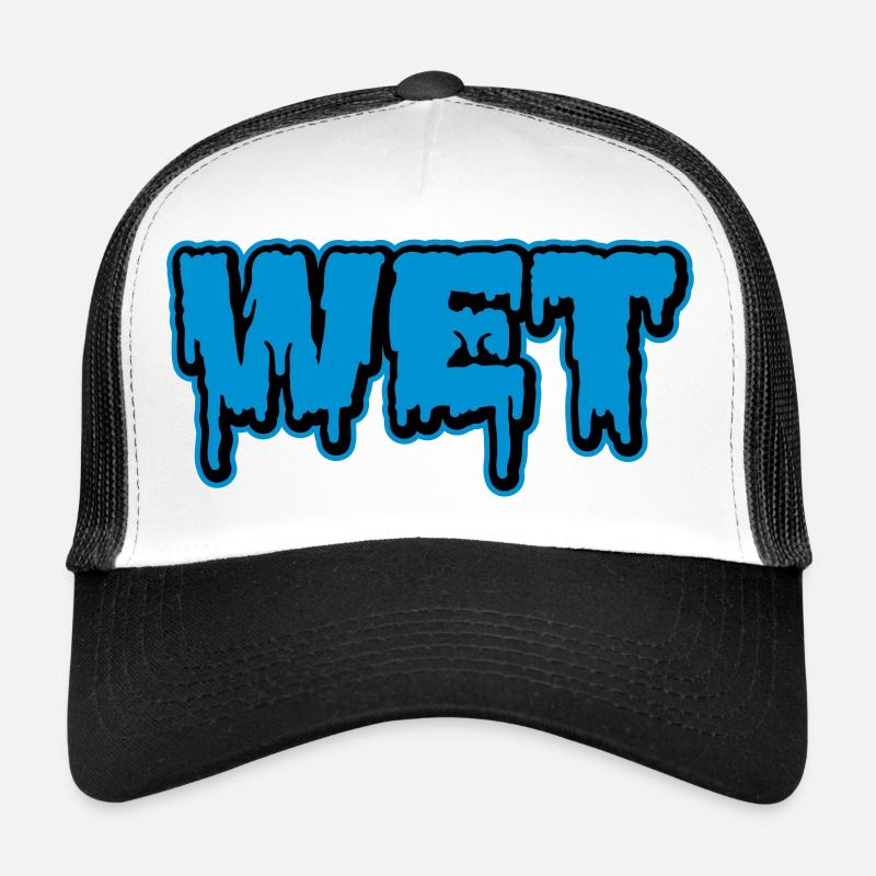 Wet | feucht | nass | Slime Casquette trucker 
