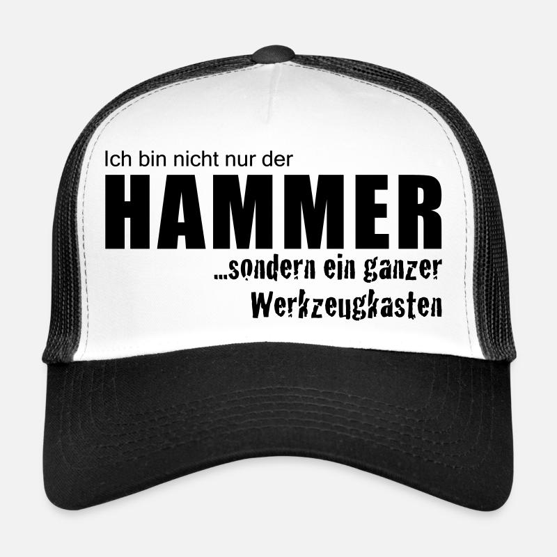 HammerPfade - Trucker Cap - Weiß/Schwarz