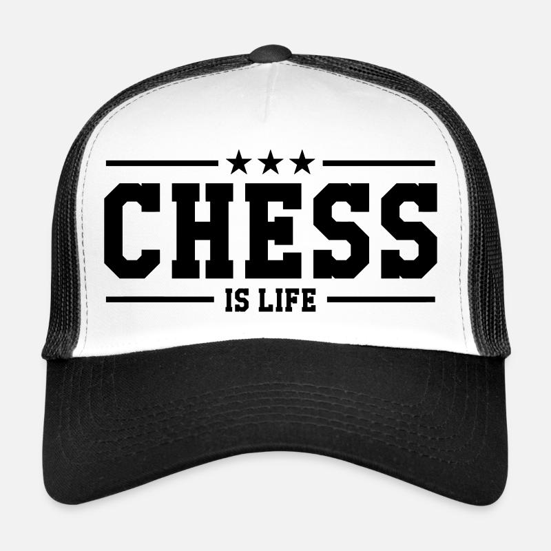 Chess is life Casquette trucker 