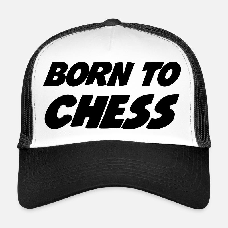 Chess / Echecs / Stratégie / Dames / Geek Casquette trucker 