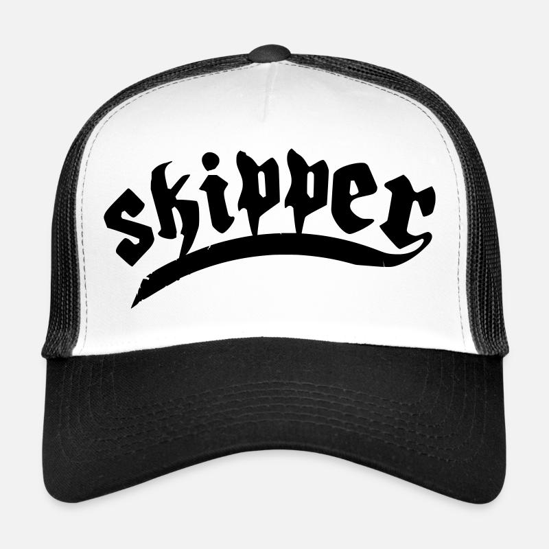 voilier skipper Casquette trucker 