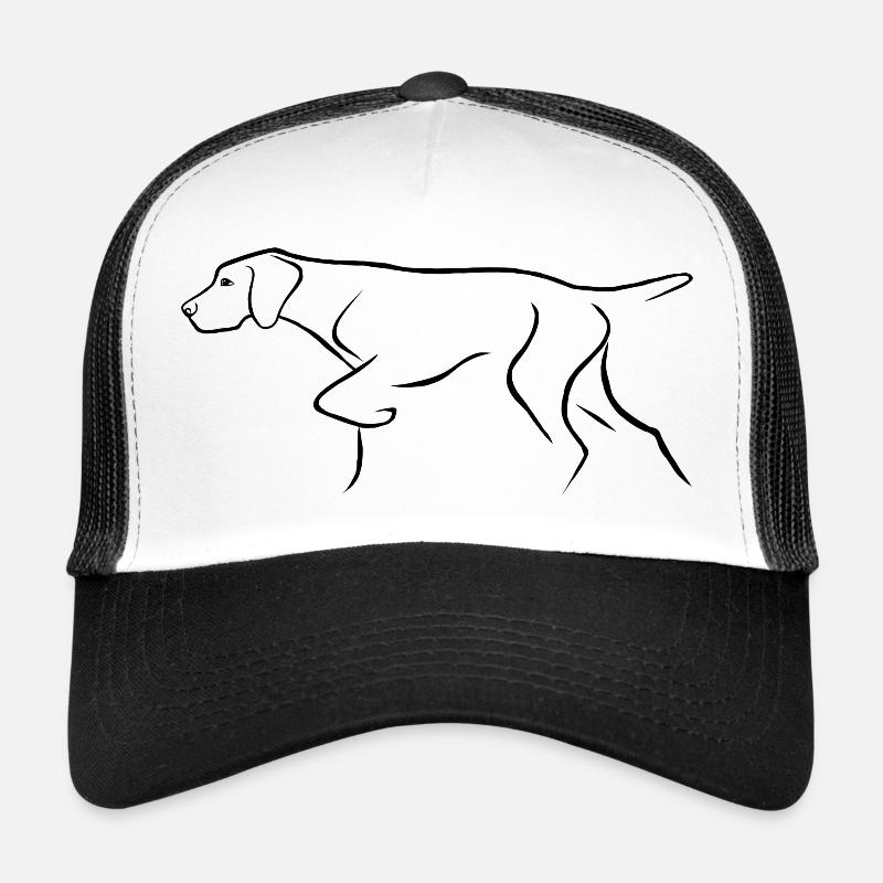 Pointing dog Trucker Cap
